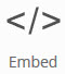 Embed element icon